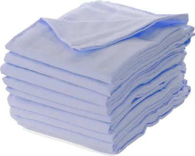 Produktbild von Moltontücher, Stückzahl wählbar, blau – 1