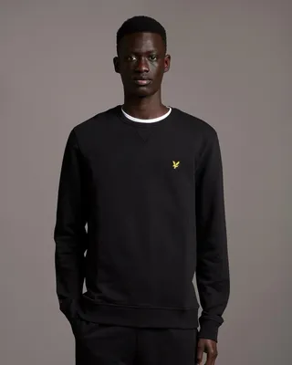 Immagine prodotto di lyle and scott 1874 felpa uomo lyle and scott 1874 ml424vog crew neck z865 jet black