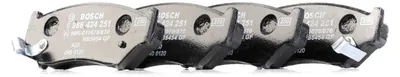 Immagine prodotto di Set di pastiglie freno, freno a disco BOSCH 0 986 424 251