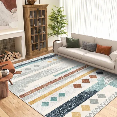 Produktbild von Conceptum Hypnose, Infkece15, Teppich, Mehrfarbig, 100 % POLYESTER, 120 x 180 cm