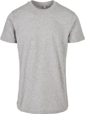 Produktbild von Build Your Brand Basic BB010 | Basic Round Neck T-Shirt XS bis 5XL - Farbe: Heather Grey - Größe: M