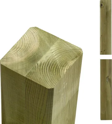 Produktbild von Plus Pfosten Cubic 369 cm 90 x 90 mm druckimprägniert