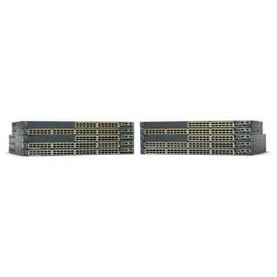 Produktbild von Cisco Small Business WS-C2960X-48LPS-L, Managed, L2/L3, Gigabit Ethernet (10/100/1000), Power over Ethernet (PoE), Rack-Einbau, 1U
