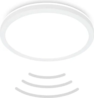 Produktbild von LED Deckenlampe Backlight Sensor, Weiß, 18 Watt, 2400lm, 4000K, Backlight-Effekt – Briloner