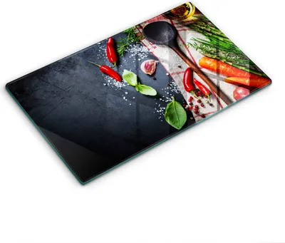 Produktbild von Abdeckung Glas - Küchenabdeckung - 30x52 cm - Abdeckplatte -Küchenessen