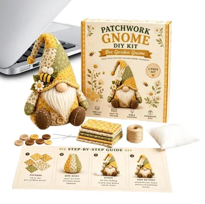 Zdjęcie produktu dla Zestaw do samodzielnego wykonania gnomka – kompletny zestaw dla początkujących