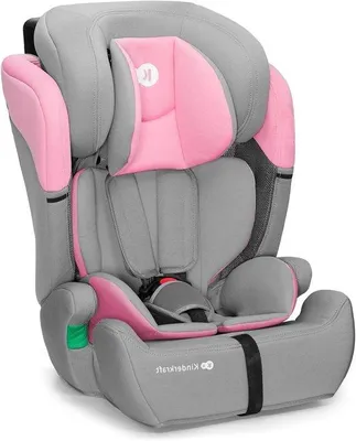 Productafbeelding van Autostoeltje - Kinderzitje - Veilig reizen - Verstelbare hoofdsteun - 76-150 cm - Roze