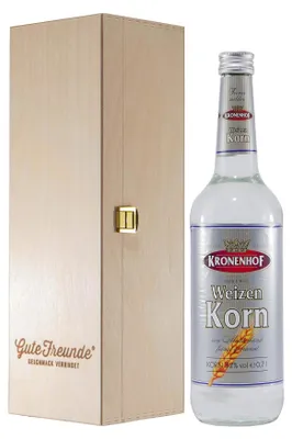 Produktbild von Kronenhof Weizenkorn mit Geschenk-Holzkiste