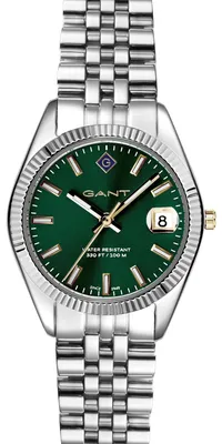 Produktbild von GANT Damenuhr Quarzuhr silber / grün onesize Damen 28 mm G181001, G181002, G181003, G181004, G181011, G181012, G181023