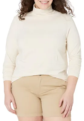 Produktbild von A. Essentials Damen Langärmliger Rollkragenpullover (in Übergröße erhältlich