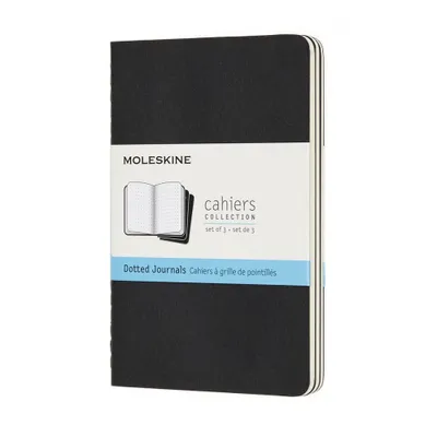 Produktbild von Moleskine Cahier Journals Pocket Dot Black
