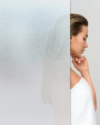 Sichtschutzfolie für Fenster, selbstklebend, 60×200 cm, weiß