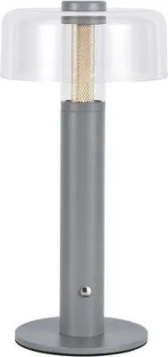 Obrázek produktu pro Jídelní stolní lampa 1W 100lm LED USB s dobíjecí baterií šedá