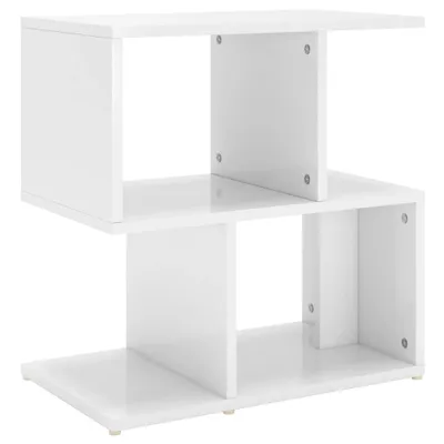 Produktbild von Nachttisch Hochglanz-Weiß 50x30x51,5 cm Holzwerkstoff