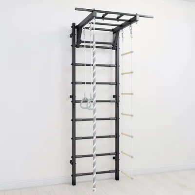 Produktbild von Verstärkte Sprossenwand ClimbMaxx M8 - schwarz