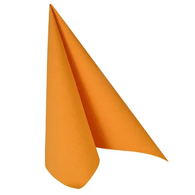 Image de 20 serviettes de table ROYAL Collection 1/4 pli 40 cm x 40 cm orange