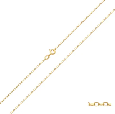 Produktbild von Klassisch 9 Karat (375) Gold Damen - Erbs Kette - 46cm; TRS19313L189KY