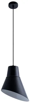 Produktbild von Pendelleuchte Hängelampe Esszimmer Esstischlampe Industrial Textilkabel Kürzbar Farbe Schwarz-Weiß