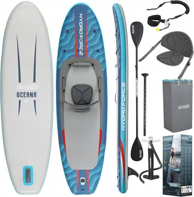 Produktbild von Sup 2In1 Bestway Hydro-Force Aufblasbares Brett Mit Rückenlehne Und Fussstütze
