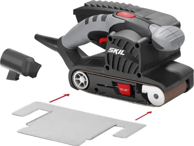 Image de SKIL 1215 AA Ponceuse à bande 650W, 76x130mm