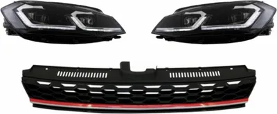 Produktbild von Rechtslenker LED-Scheinwerfer Sequentiell für VW Golf 7.5 VII Facelift 17+.