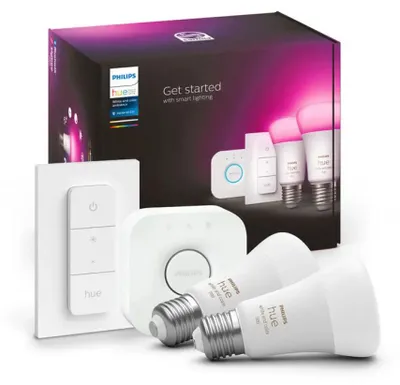 Obrázek produktu pro Základní Sada Led Žehovka E27 9W 2 Ks Philips Hue