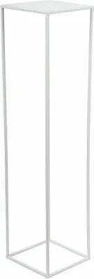 Obrázek produktu pro Howhomely Flower Stand Metal White 100cm - vysoký stojan na kvìtináè kovový