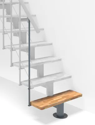 Produktbild von Minka Höhenerweiterung für Comfort Top und Comfort Top Turn Buche Grau