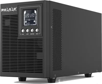 Produktbild von Phasak PH 9230 - Unterbrechungsfreie Stromversorgung (3000 VA, LCD, USB, SNMP, RJ45, RS-232)