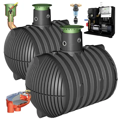 Obrázek produktu pro Podzemní nádrž Carat XL Complete Professional walk-in 13 000L GRAF 370137