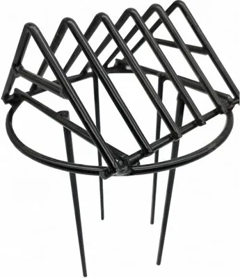 Produktbild von Dohlengitter Rund Ø150 mm schwarz