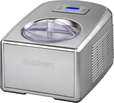 Produktbild von Cuisinart Eismaschine Style - ICE100E - selbstkühlend - 150 W - Silber - 1,5 Liter
