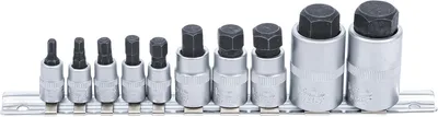 Zdjęcie produktu dla BGS technic Bit Socket Set, Stal chromowo-wanadowa, 580 mm, 580 g