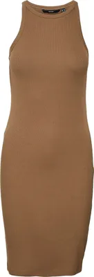 Produktbild von VERO MODA Kurzes Kleid Rundhals Ärmellos Figurbetonend Größe: M