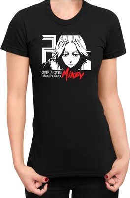 Produktbild von Damen T-Shirt Japan Anime Manga Tokyo Revenger Mikey, Lady XL / Schwarz
