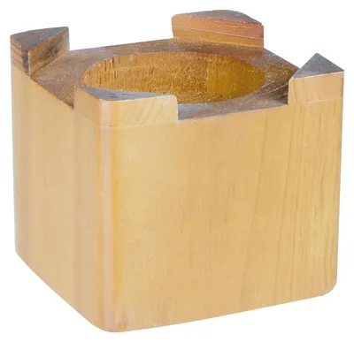 Immagine prodotto di Alberts bed raiser | legno duro | 100 x 100 x 100 mm | set da 4