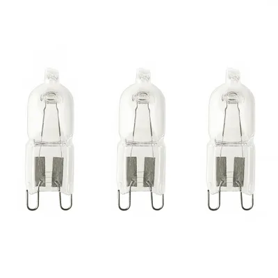 Produktbild von Osram G9 Halogen Stecklampe 33W 460lm 2800K Warmweiß 230V Dimmbar 3 Stück