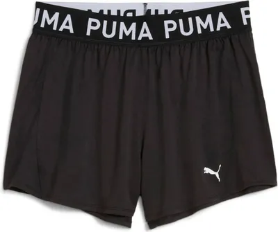 Produktbild von Puma W PUMA STRONG KNIT SHORT 3' - schwarz, Größe:M