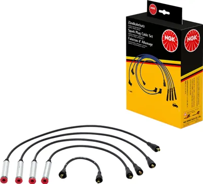 Produktbild von Zündleitungssatz 5 Kabel schwarz NGK Aftermarket-Expertise für OPEL CORSA