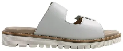 Imagen del producto de Sandalias planas Ara Damenschuhe, estilo pantufla, color blanco, para uso casual