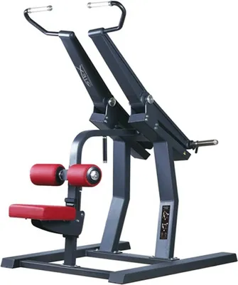 Produktbild von Stex Fitness Europe Kraftstation PLATE-LOADED Lat Pulldown Latissimus-Maschine Rücken Training Homegym & Fitnessstudio
