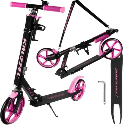 Produktbild von Kruzzel Scooter Spidoo rosa 25628