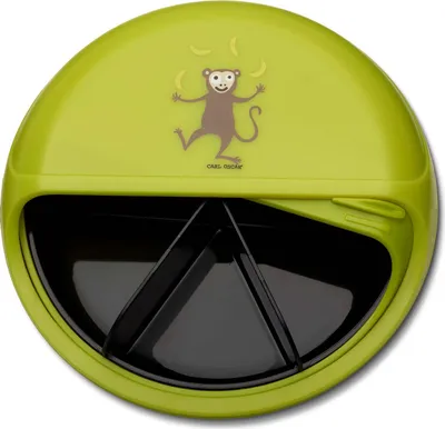 Produktbild von SnackDISC - Kinder, ca. 15 x 4,5 cm, limette - Affe