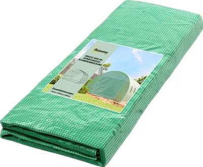 Produktbild von Outsunny Gewächshausfolie 3 x 4 m, wasserdicht Polyethylenfolie mit Rolltür