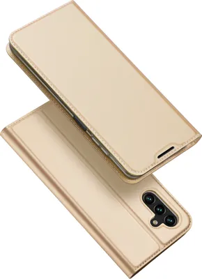 Produktbild von Dux Ducis Skin Pro Holster Case Flip Cover Samsung Galaxy A13 5G Gold