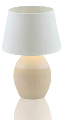 Produktbild von NäveTischleuchte Sullivan aus Keramik, Textil, Farbe Weiß; 3122223