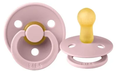 Obrázek produktu pro Kaučukový dudlík BIBS, 6 - 18 m, růžový/lila