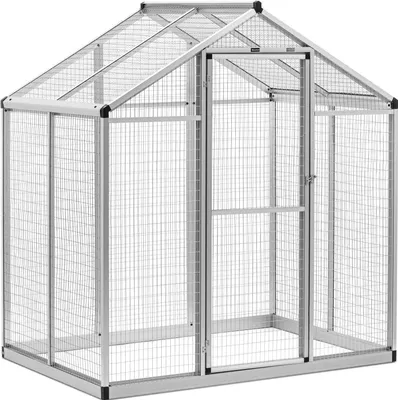 Obrázek produktu pro Venkovní voliéra Expondo Wiesenfield – 122 x 178 x 195 cm – hliník
