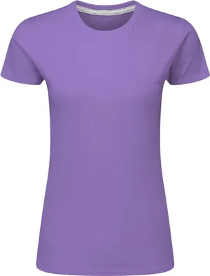 Produktbild von SG SGTee F | Ladies' Perfect Print Tagless Tee - Damen T-Shirt - Farbe: Aster Purple - Größe: L