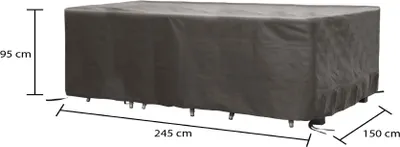 Produktbild von Winza Outdoor Covers - Gartenmöbelzubehör - Gartenmöbel-Schutzhüllen - Premium Abdeckung/Schutzhülle Gartenmöbelset - 245x150x95 cm